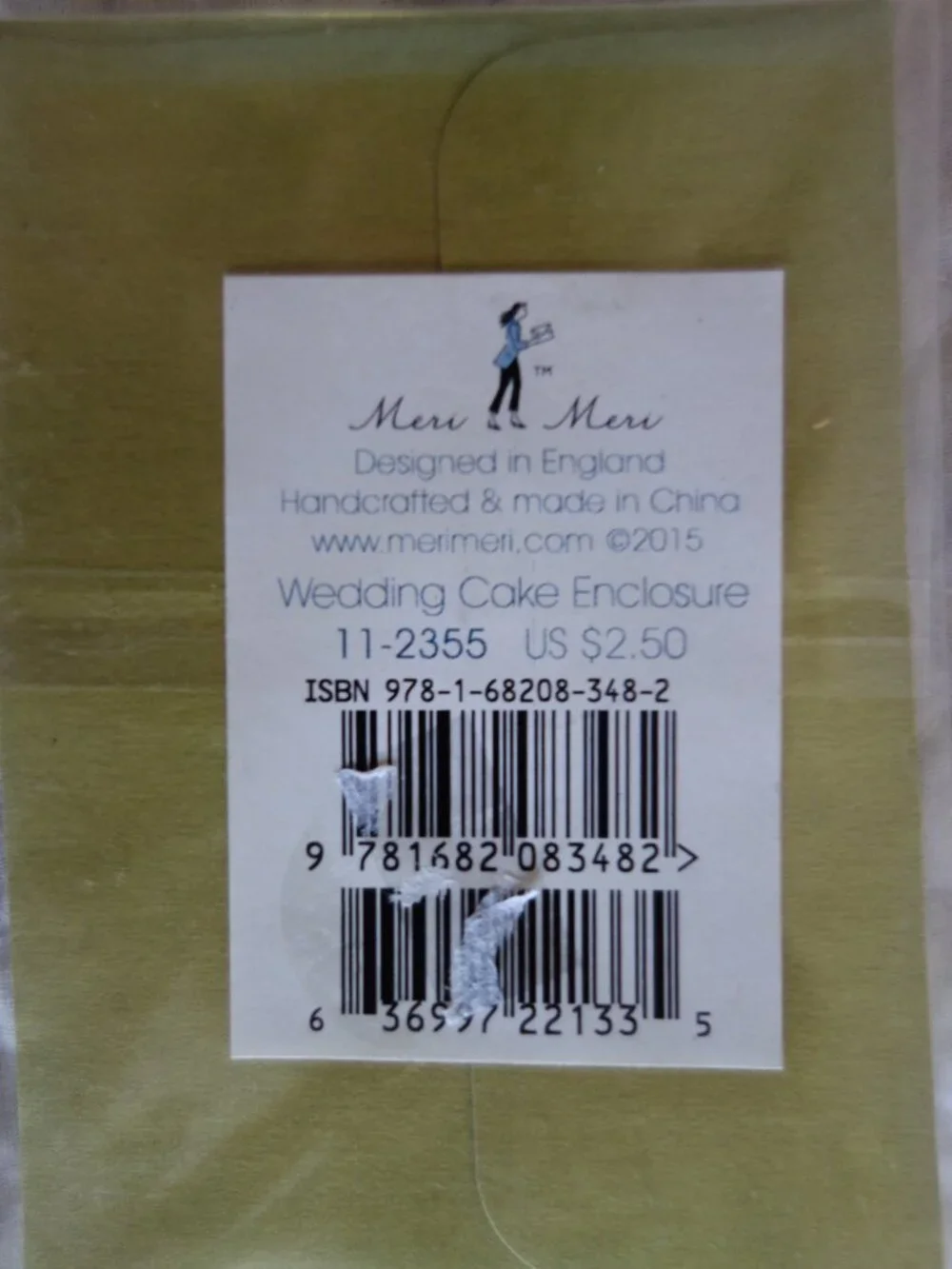 Lot of 10 NIP MERI MERI England Mini Wedding Cards, Mr & Mrs Banner $2.50 ea